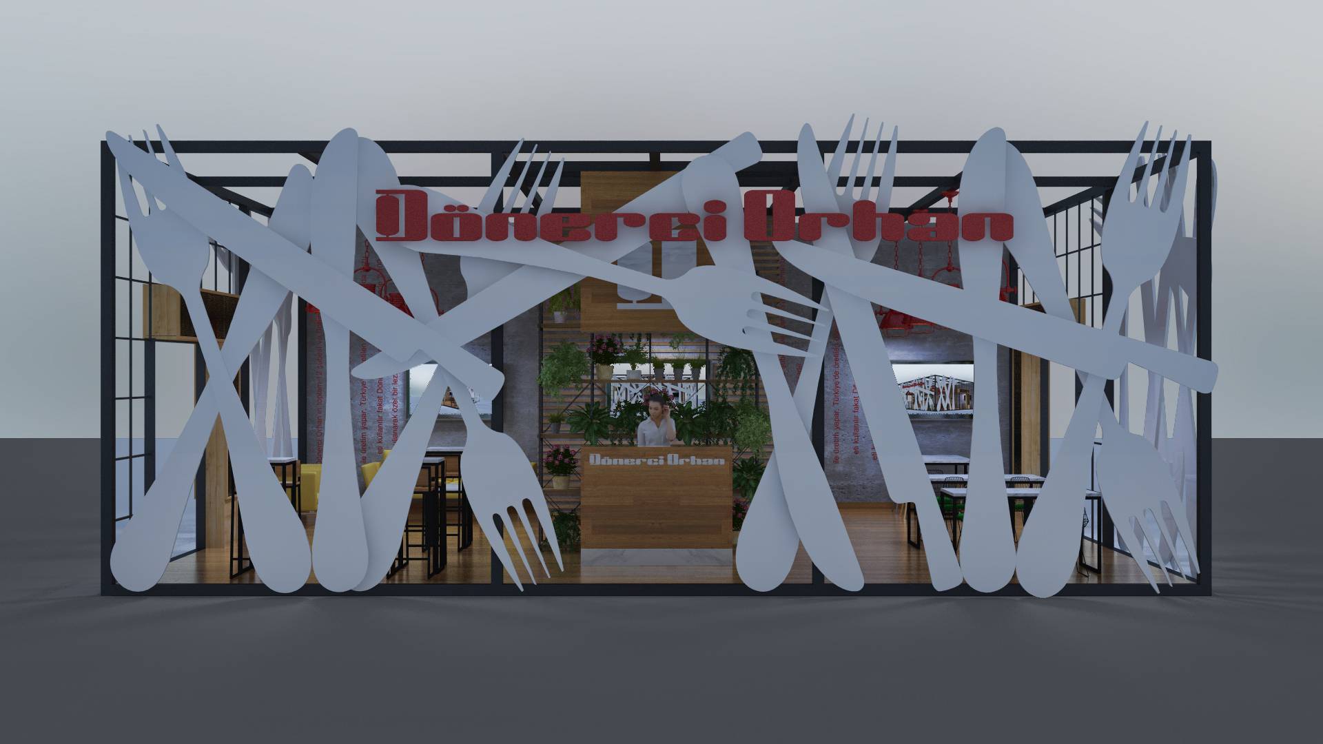 DONERCI ORHAN FAIR BOOTH